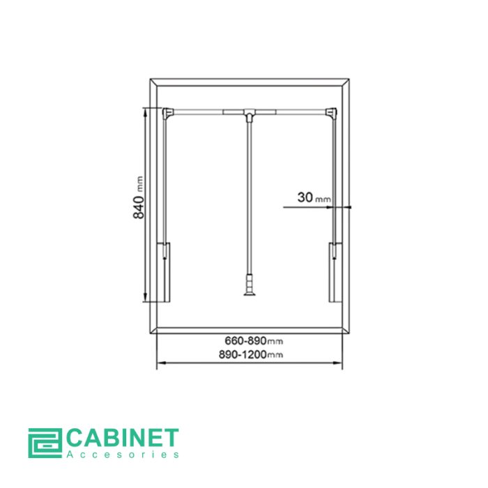 رگال آسانسوری 1016 پلاتین - Platin